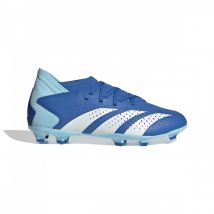 adidas - Chaussures Moulés adidas Predator Accuracy.3 junior montante FG bleu blanc Pointure 31