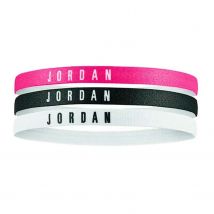 Pack 3 bandeaux Jordan noir blanc rose