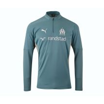 Puma - Sweat zippé junior OM bleu or 2024/25