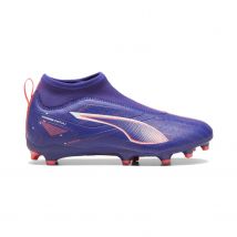 Puma - Chaussures Moulés (FG) Puma Ultra Match LaceLess junior FG/AG violet Pointure 31
