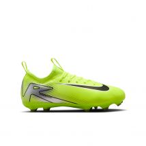 Nike - Chaussures Moulés Nike Air Zoom Mercurial Vapor 16 Academy junior FG/MG jaune gris Pointure 36