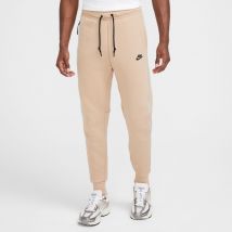 Nike - Pantalon survêtement Nike TechFleece Windrunner beige