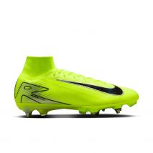 Nike - Chaussures Vissés Nike Air Zoom Mercurial Superfly 10 Elite SG-Pro jaune gris Pointure 43