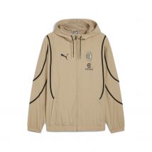 Puma - Veste avant match Milan AC beige 2024/25
