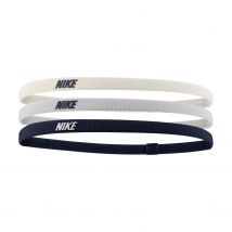 Nike - Pack 3 bandeaux élastiques Nike noir gris blanc