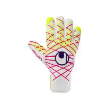 Gants gardien Uhlsport Prediction Absolutgrip HN Maignan 375 blanc jaune