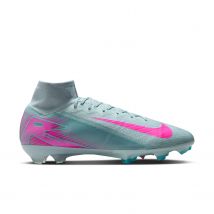 Nike - Chaussures Moulés Nike Air Zoom Mercurial Superfly 10 Elite FG bleu ciel Pointure 41