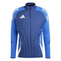 adidas - Sweat zippé à cagoule adidas Tiro24 Winter bleu