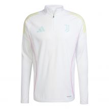 adidas - Sweat zippé Juventus blanc