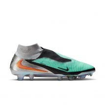 Nike - Chaussures Moulés Nike Phantom 6 montante Elite FG vert gris Pointure 40