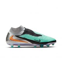 Nike - Chaussures Synthétique Nike Phantom 6 montante Elite AG vert gris Pointure 46
