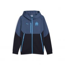Puma - Veste survêtement OM PumaTech bleu foncé