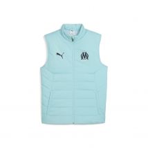Doudoune sans manches OM bleu