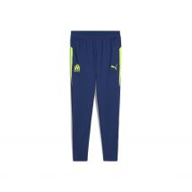 Puma - Pantalon survêtement junior OM bleu jaune