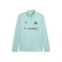 Puma - Sweat zippé OM warm bleu