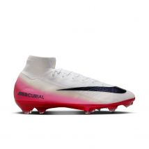 Nike - Chaussures Moulés Nike Air Zoom Mercurial Superfly 10 Elite FG rouge blanc Pointure 44
