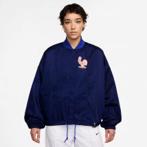 Nike - Veste bomber Femme Equipe de France bleu