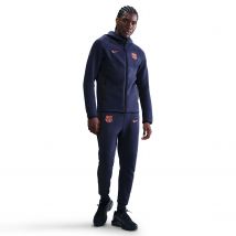 Nike - Pantalon survêtement FC Barcelone TechFleece bleu orange