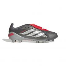 adidas - Chaussures Moulés adidas Predator junior Elite FT FG gris rouge Pointure 34