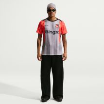 Nike - Maillot avant match Chelsea gris orange