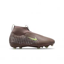 Nike - Chaussures Moulés (FG) Nike Air Zoom Mercurial Superfly 10 Academy junior Mbappé FG/MG marron vert Pointure 37 1/2