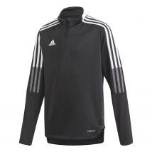 adidas - Sweat zippé junior adidas Tiro21 noir blanc