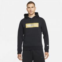 Nike - Sweat à capuche Nike F.C. noir jaune