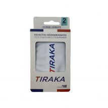 Pochettes désodorisantes Tiraka blanc