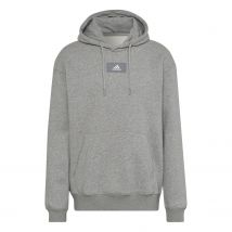 adidas - Sweat à capuche adidas molleton gris