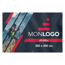 Bache XXL 3 x 2 m pas cher - ECO 440g - Fulfiller.com