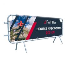 Bâche barrière 250 cm (18 barreaux) - Fulfiller.com
