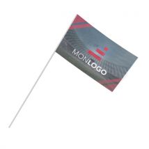 Drapeau de supporter personnalisé 30 x 20 cm - Fulfiller.com