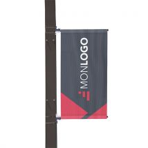 Drapeau personnalisé pour poteau 150 x 80 cm - Fulfiller.com