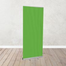 Fond vert roll up 85 x 200 cm - fond vert enroulable - Fulfiller.com