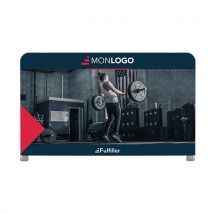 Stand tissu tendu Droit M1 5.00m - Fulfiller.com