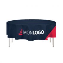 Nappe ovale imprimée 2 x 1,5m - impression par sublimation - Fulfiller.com