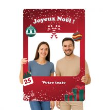 Cadre Photo à Selfie Photobooth Noël - Fulfiller.com