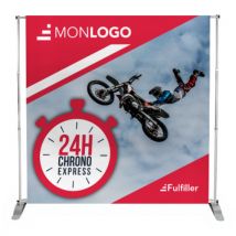 Photocall livraison Express 24H - 240 x 240 cm - Fulfiller.com