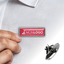 Pin's personnalisé rectangle long pas cher - de 50 à 10 000 ex - Fulfiller.com
