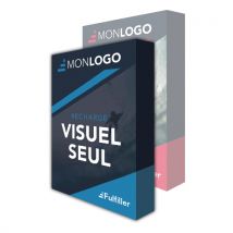 Visuel seul pour Stand parapluie 3x2 Droit M1 (anti-feu norme FR) - Recharge - Fulfiller.com