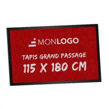 Tapis grand passage personnalisé 115 x 180 cm - Fulfiller.com
