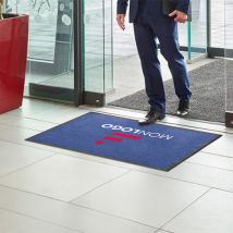 Tapis d'entrée personnalisé 70 x 50 cm avec bords en caoutchouc - Fulfiller.com
