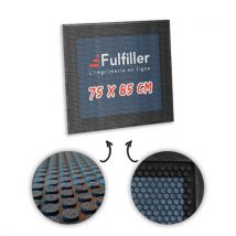 Tapis caoutchouc extérieur anti dérapant 75 x 85 cm - Fulfiller.com