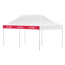 Tente publicitaire 3 x 6m pliante configurable pas cher - Fulfiller.com