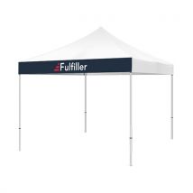 Tente publicitaire pliante configurable pas cher - Fulfiller.com