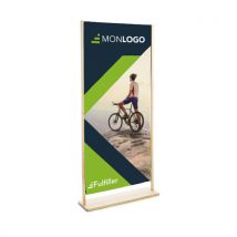Totem en bois personnalisé en recto ou recto verso - Fulfiller.com