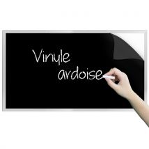 Vinyle ardoise sur-mesure 200 x 100 cm pour tableau noir à la craie - Fulfiller.com