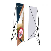 X banner Premium 60 x 160 cm Livraison 24H Chrono - Fulfiller.com