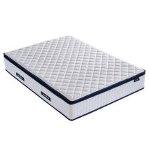 Beloit Fabric 1500 Pocket Double Mattress In White