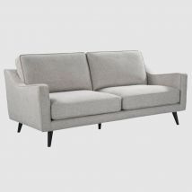 Darby Fabric 2.5 Seater Sofa In Greige